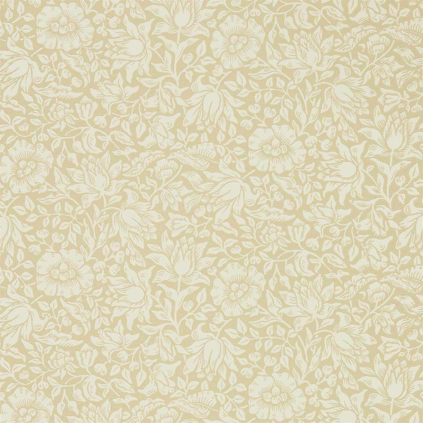 Mallow-behang-Tapete-Morris & Co-Soft Gold-Rol-216677-Selected Wallpapers