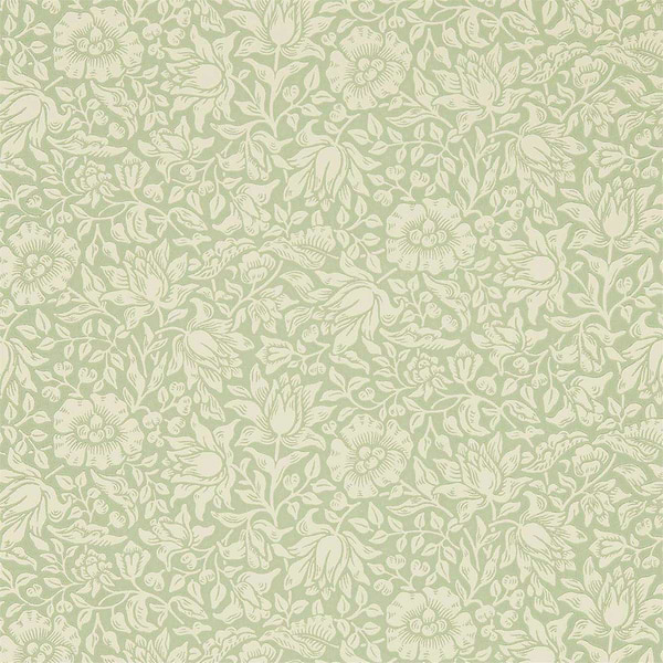 Mallow-behang-Tapete-Morris & Co-Green-Rol-216678-Selected Wallpapers