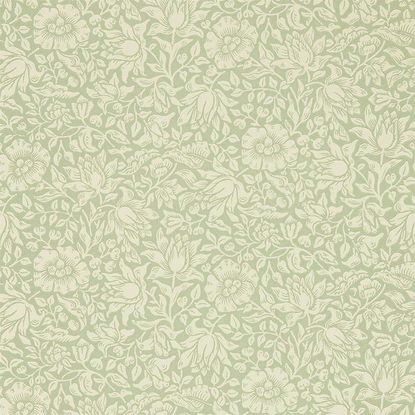Mallow-behang-Tapete-Morris & Co-Green-Rol-216678-Selected Wallpapers
