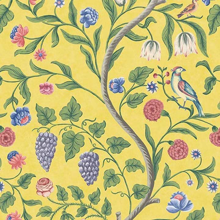Mandalay-Behang-Tapete-Little Greene-Pollen-Rol-0260MDPOLLE-Selected Wallpapers
