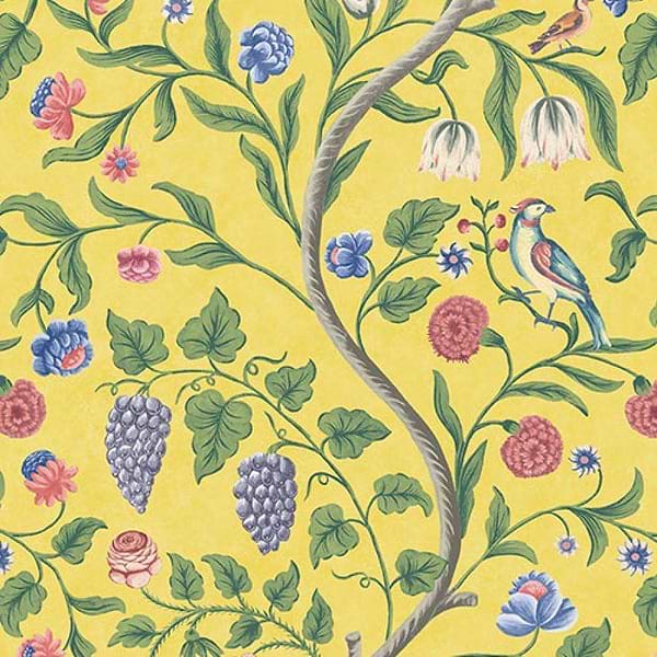 Mandalay-Wallpaper-Little Greene-Pollen-Roll-0260MDPOLLE-Selected Wallpapers