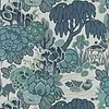 Mandarin Garden-Wallpaper-1838 wallcoverings-Mist Blue-Roll-2311-169-01-Selected Wallpapers