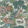 Mandarin Garden-Wallpaper-1838 wallcoverings-Coral-Roll-2311-169-02-Selected Wallpapers