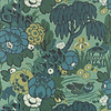 Mandarin Garden-Wallpaper-1838 wallcoverings-Jade Green-Roll-2311-169-04-Selected Wallpapers