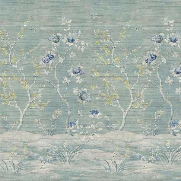 Manohari Grasscloth-behang-Tapete-Designers Guild-Delft-Set-PDG1145/02-Selected Wallpapers