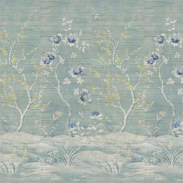 Manohari Grasscloth-behang-Tapete-Designers Guild-Delft-Set-PDG1145/02-Selected Wallpapers