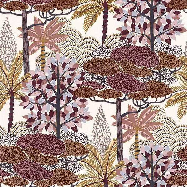 Marakanda-Behang-Tapete-Casamance-Blanc/Rose-Rol-75380202-Selected Wallpapers