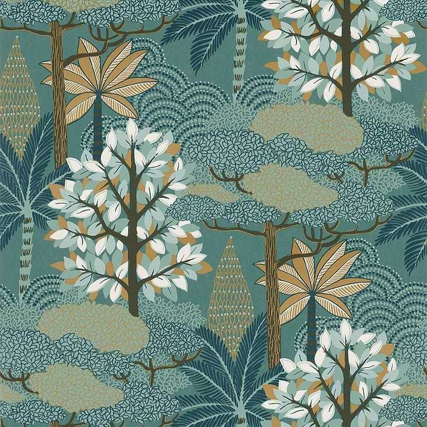 Marakanda-Behang-Tapete-Casamance-Emeraude/Dore-Rol-75380610-Selected Wallpapers