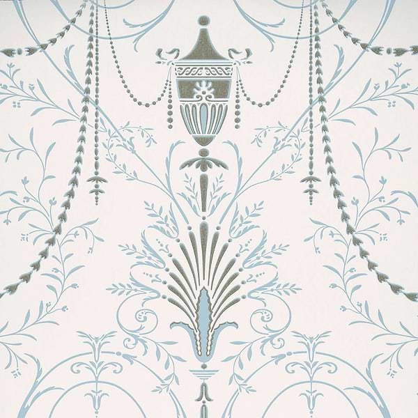 Marlborough-behang-Tapete-Little Greene-Crystal-Rol-0273MACRYST-Selected Wallpapers