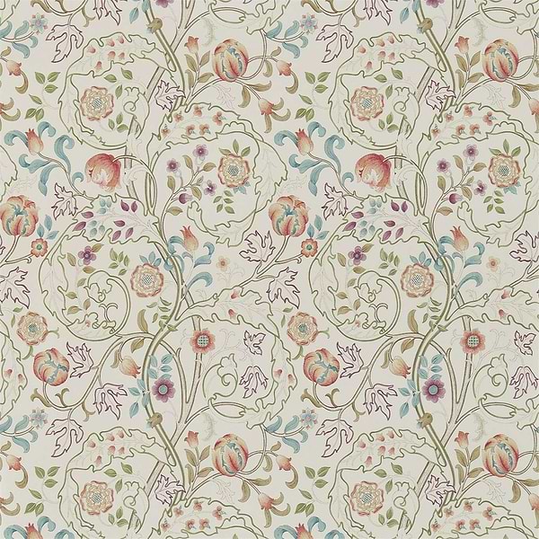 Mary Isobel-behang-Tapete-Morris & Co-Rose/Artichoke-Rol-214729-Selected Wallpapers