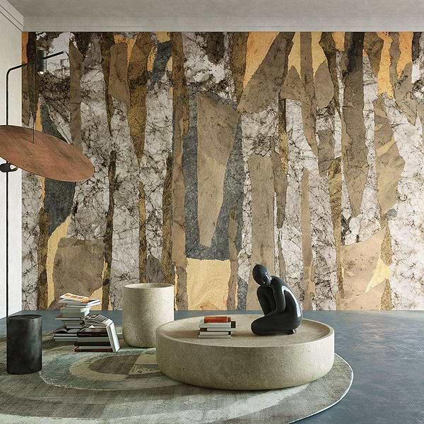 Mbuti-behang-Tapete-Inkiostro Bianco-Selected Wallpapers