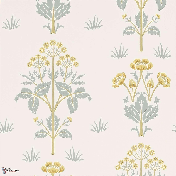 Meadow Sweet-behang-Tapete-Morris & Co-Gold/Slate-Rol-210349-Selected Wallpapers