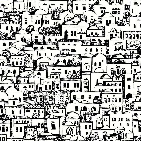 Mediterranea-behang-Tapete-Cole & Son-Zwart/Wit-Rol-114/19039-Selected Wallpapers