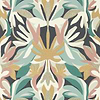 Melora-behang-Tapete-Harlequin-Positano/Succulent/Gold-Rol-112760-Selected Wallpapers