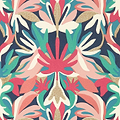 Melora-behang-Tapete-Harlequin-Brazilian Rosewood / Ink-Rol-112761-Selected Wallpapers