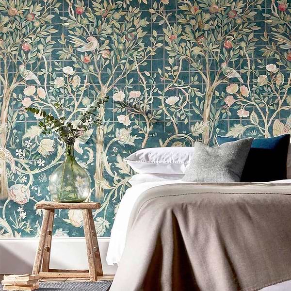 Melsetter-behang-Tapete-Morris & Co-Selected Wallpapers