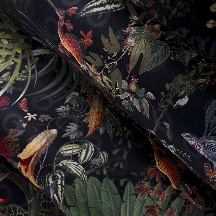 Menagerie of Extinct Animals-behang-Tapete-Moooi-Selected Wallpapers