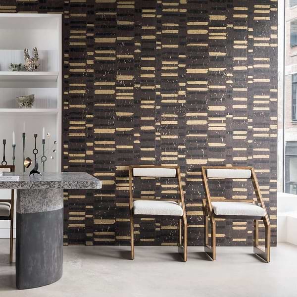 Métal brush-behang-Tapete-Elitis-Selected Wallpapers