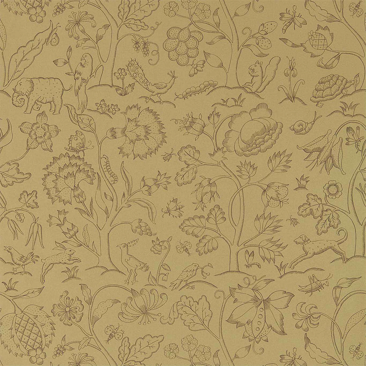 Middlemore-behang-Tapete-Morris & Co-Antique Gold-Rol-216696-Selected Wallpapers