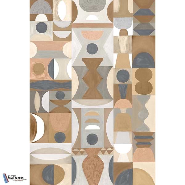 Modelage-Behang-Tapete-Casamance-Camel/Nude-Set-A75564384-Selected Wallpapers