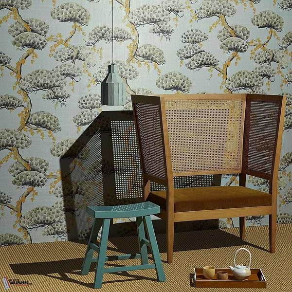 Momiji-Behang-Tapete-Pierre Frey-Selected Wallpapers