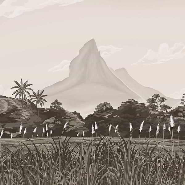 Mont Rempart-Behang-Tapete-Les Dominotiers-Non Woven 70 cm-M2-DOM611-Selected Wallpapers