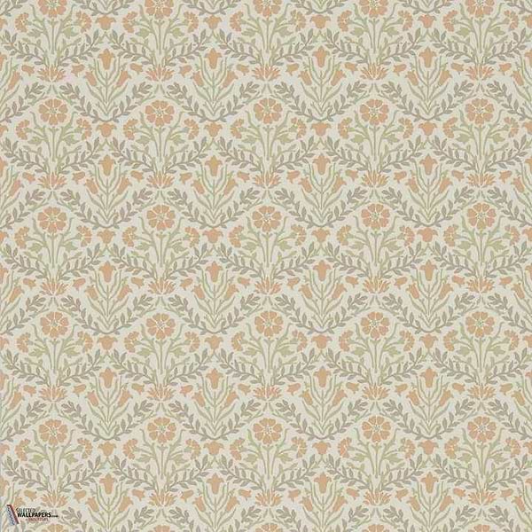 Morris Bellflowers-behang-Tapete-Morris & Co-Saffron/Olive-Rol-216438-Selected Wallpapers