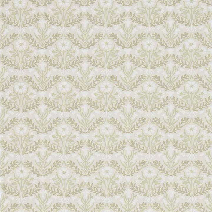 Morris Bellflowers-behang-Tapete-Morris & Co-Manilla/Olive-Rol-216434-Selected Wallpapers