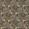 Morris Seaweed-behang-Tapete-Morris & Co-Ebony/Poppy-Rol-214716-Selected Wallpapers