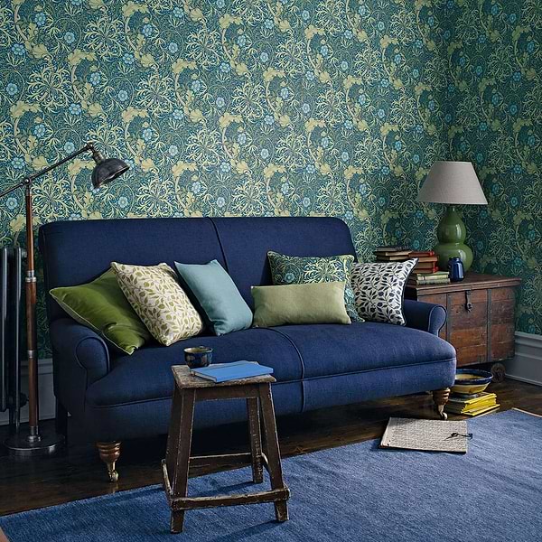 Morris Seaweed-behang-Tapete-Morris & Co-Selected Wallpapers