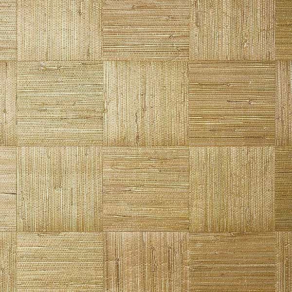 Mosaic Weave-Behang-Tapete-Thibaut-Metallic Gold-Rol-T24075-Selected Wallpapers