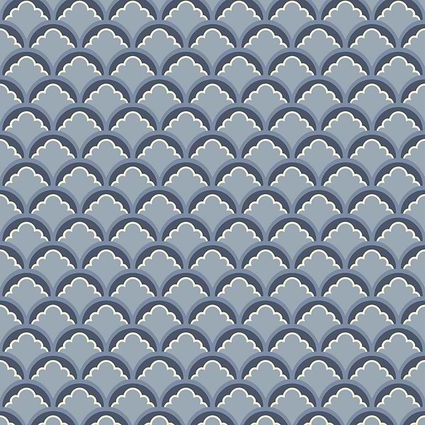 Mount Temple Small-Behang-Tapete-GP&J Baker-Blue-Rol-BW45099.1-Selected Wallpapers