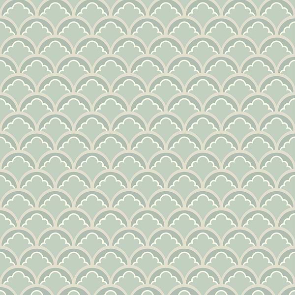 Mount Temple Small-Behang-Tapete-GP&J Baker-Aqua-Rol-BW45099.4-Selected Wallpapers