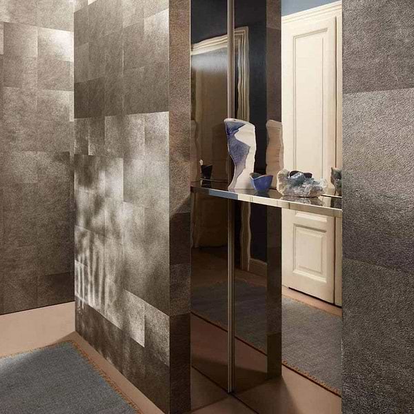 Movida Metal-Behang-Tapete-Elitis-Selected Wallpapers