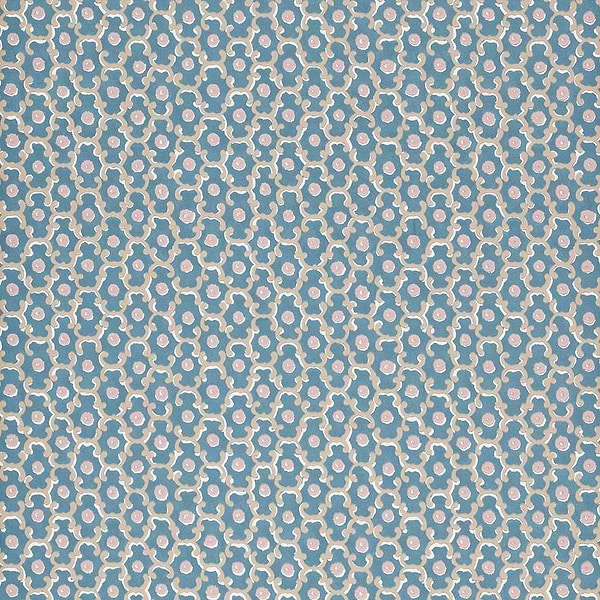 Moy-Behang-Tapete-Little Greene-Blue-Rol-0260MOBLUEZ-Selected Wallpapers