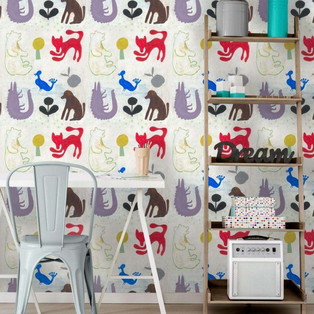 Mr Boyd's Animals-behang-Tapete-Mind the Gap-Selected Wallpapers