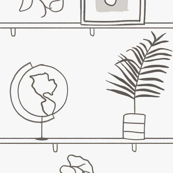 My Library-behang-Tapete-Coordonne-Dalmation-Rol-9700193-Selected Wallpapers