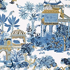 Mystic Garden-Behang-Tapete-Thibaut-Blue and White-Rol-T20821-Selected Wallpapers