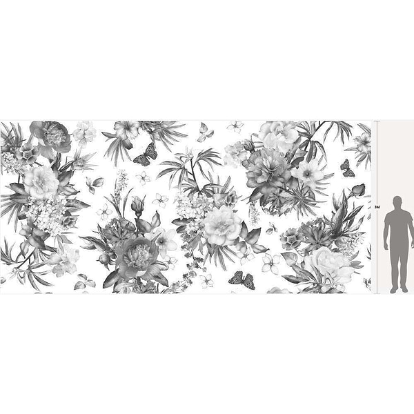 Narciso | Fiber Glass-behang-Tapete-Inkiostro Bianco-Selected Wallpapers