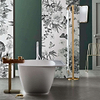 Narciso | Fiber Glass-behang-Tapete-Inkiostro Bianco-Selected Wallpapers