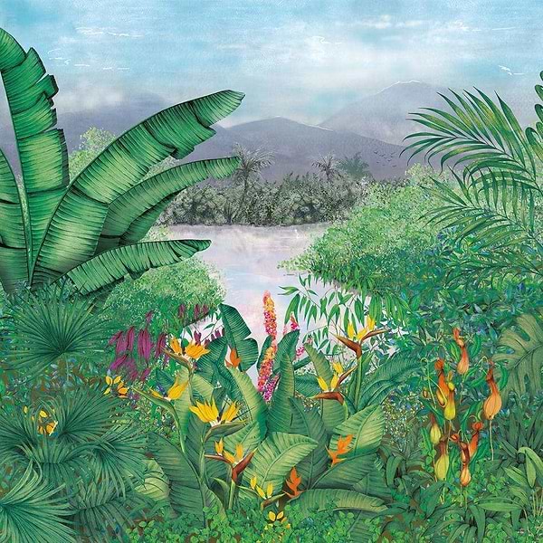 Neo-Colonial-behang-Tapete-Coordonne-Multi-Non Woven-8800110-Selected Wallpapers