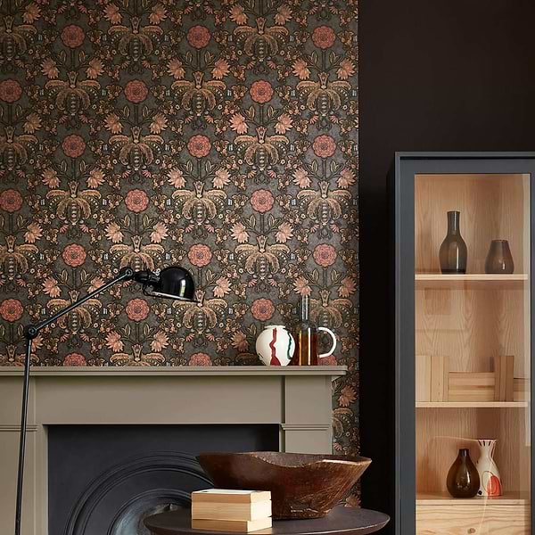 New Bond Street-behang-Tapete-Little Greene-Selected Wallpapers