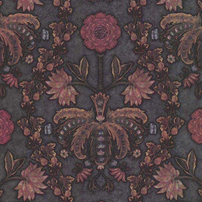 New Bond Street-behang-Tapete-Little Greene-Hide-Rol-O282NBHIDEZ-Selected Wallpapers