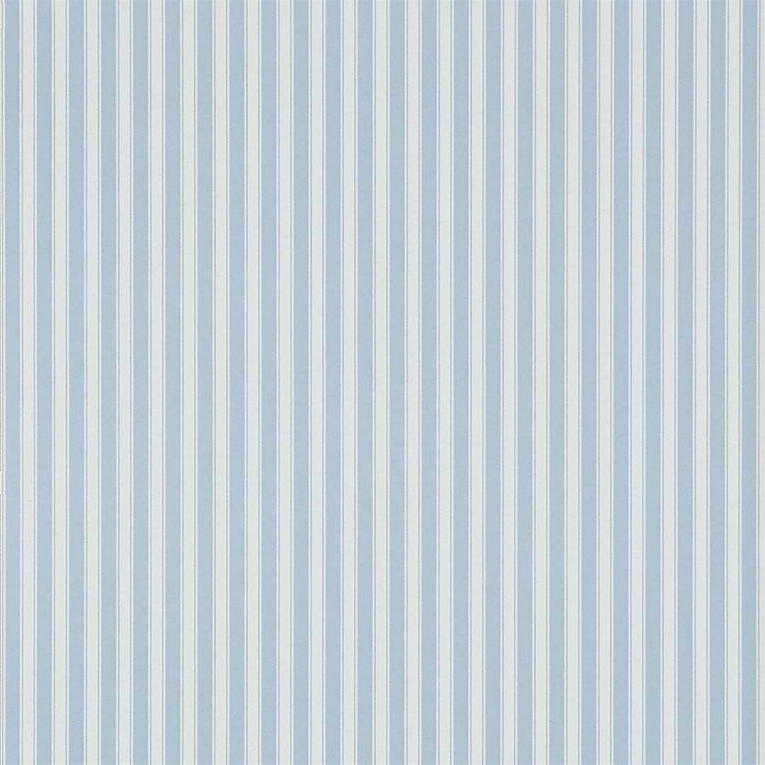 New Tiger Stripe-behang-Tapete-Sanderson-Blue/Ivory-Rol-DCAVTP106-Selected Wallpapers