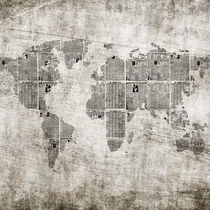 News Planet-Behang-Wall & Deco-01-CWC-WDNP1101-Selected Wallpapers