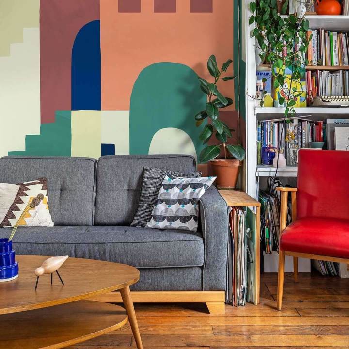 Noemie Cedile - Architopie-Behang-Tapete-Coordonne-Selected Wallpapers