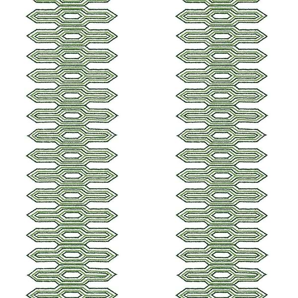 Nola Stripe-Behang-Tapete-Thibaut-Green-Rol-T20808-Selected Wallpapers