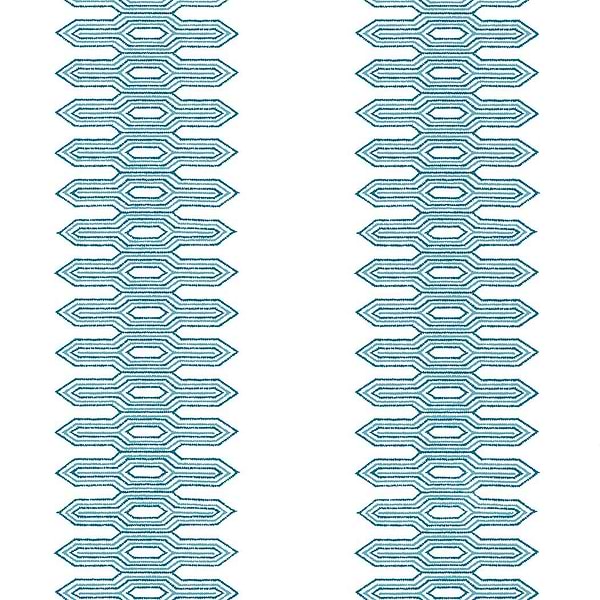 Nola Stripe-Behang-Tapete-Thibaut-Aqua-Rol-T20811-Selected Wallpapers