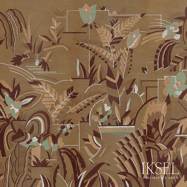 Normandie-behang-Iksel-Caramel-225 cm-SC107_CS52-Selected Wallpapers