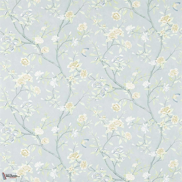 Nostell Priory-behang-Tapete-Zoffany-Blue/Ivory-Rol-311419-Selected Wallpapers